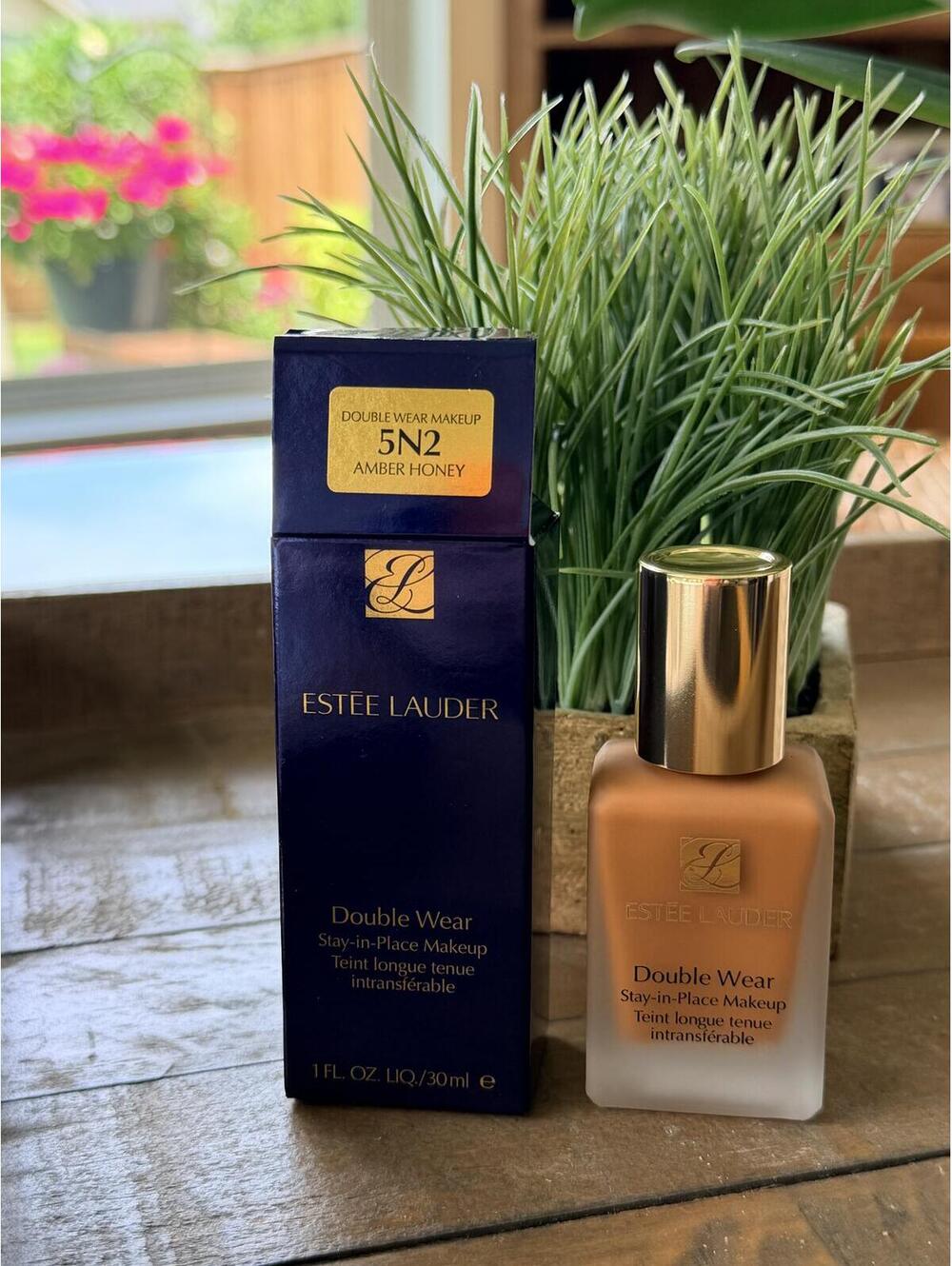 5N2 AMBER HONEY Estee Lauder ORIGINAL Double Wear Stay-in-Place Makeup 1oz Disco
